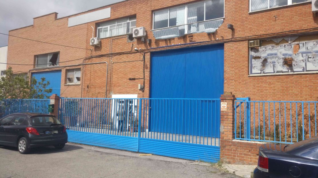naves en madrid con patio