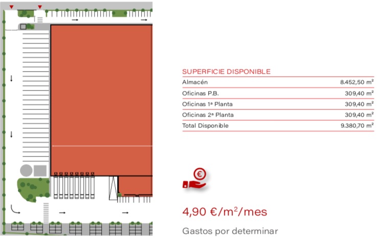nave en getafe en alquiler