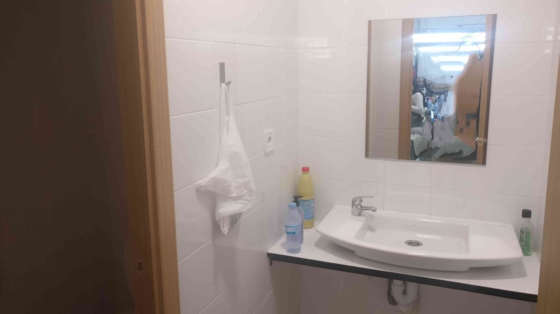 baño nave industrial