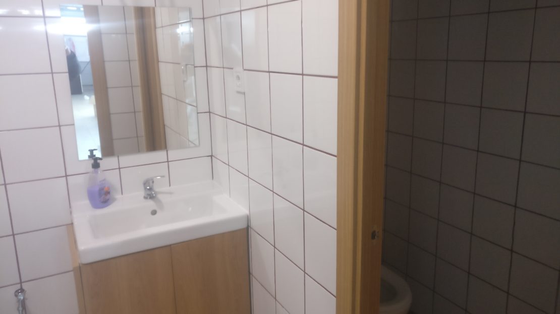 baños nave industrial