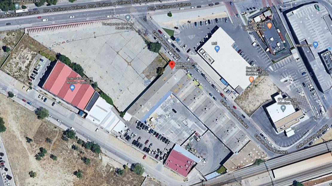 Solar alquiler venta Madrid Vallecas